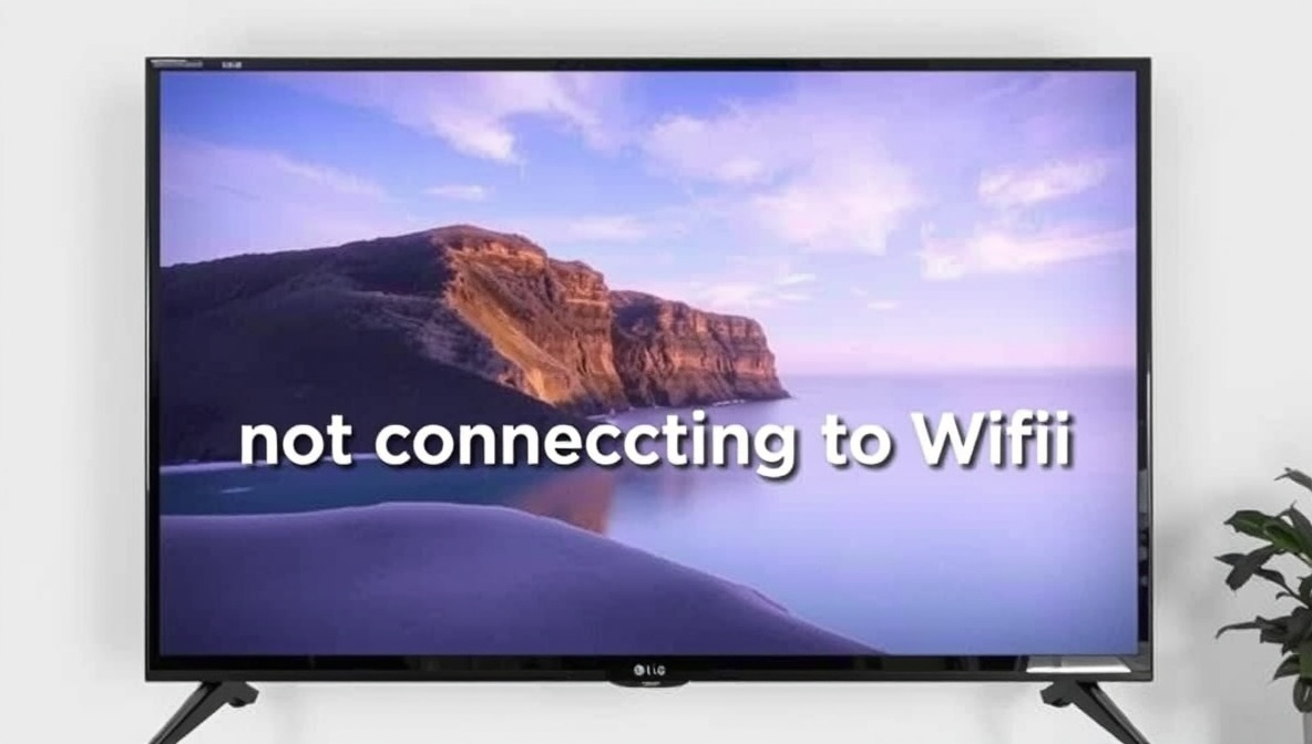 why is my lg tv not connecting to wifi