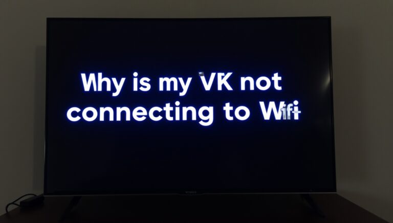 why is my vizio tv not connecting to wifi