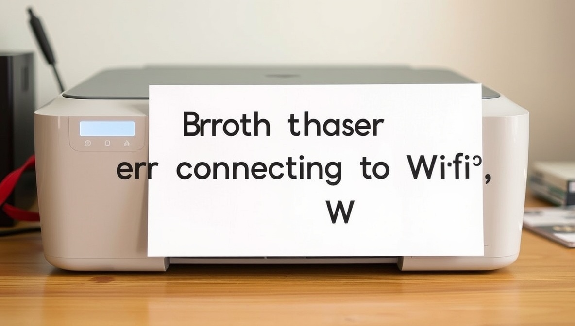brother printer not connecting to wifi