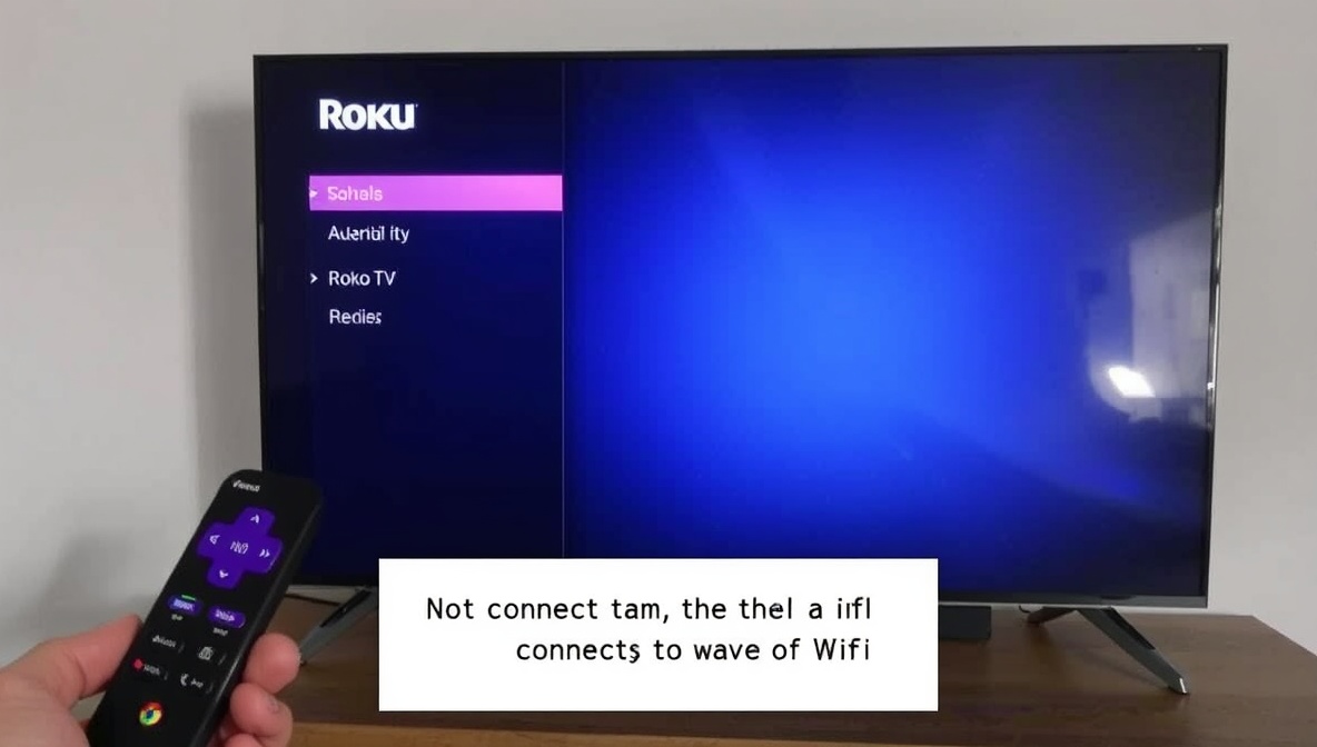 roku tv not connecting to wifi